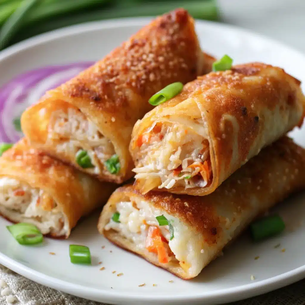 Crispy Seafood Egg Rolls