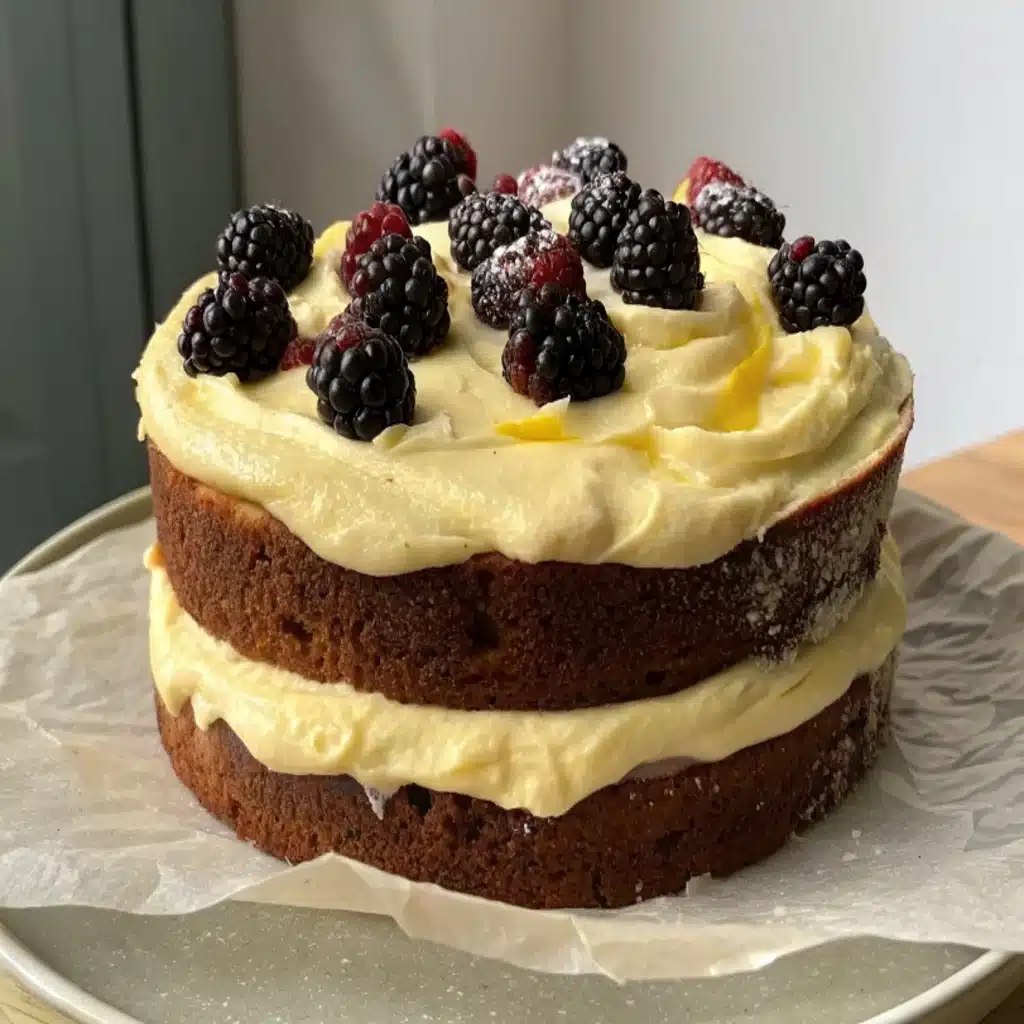 Lemon Blackberry Cake