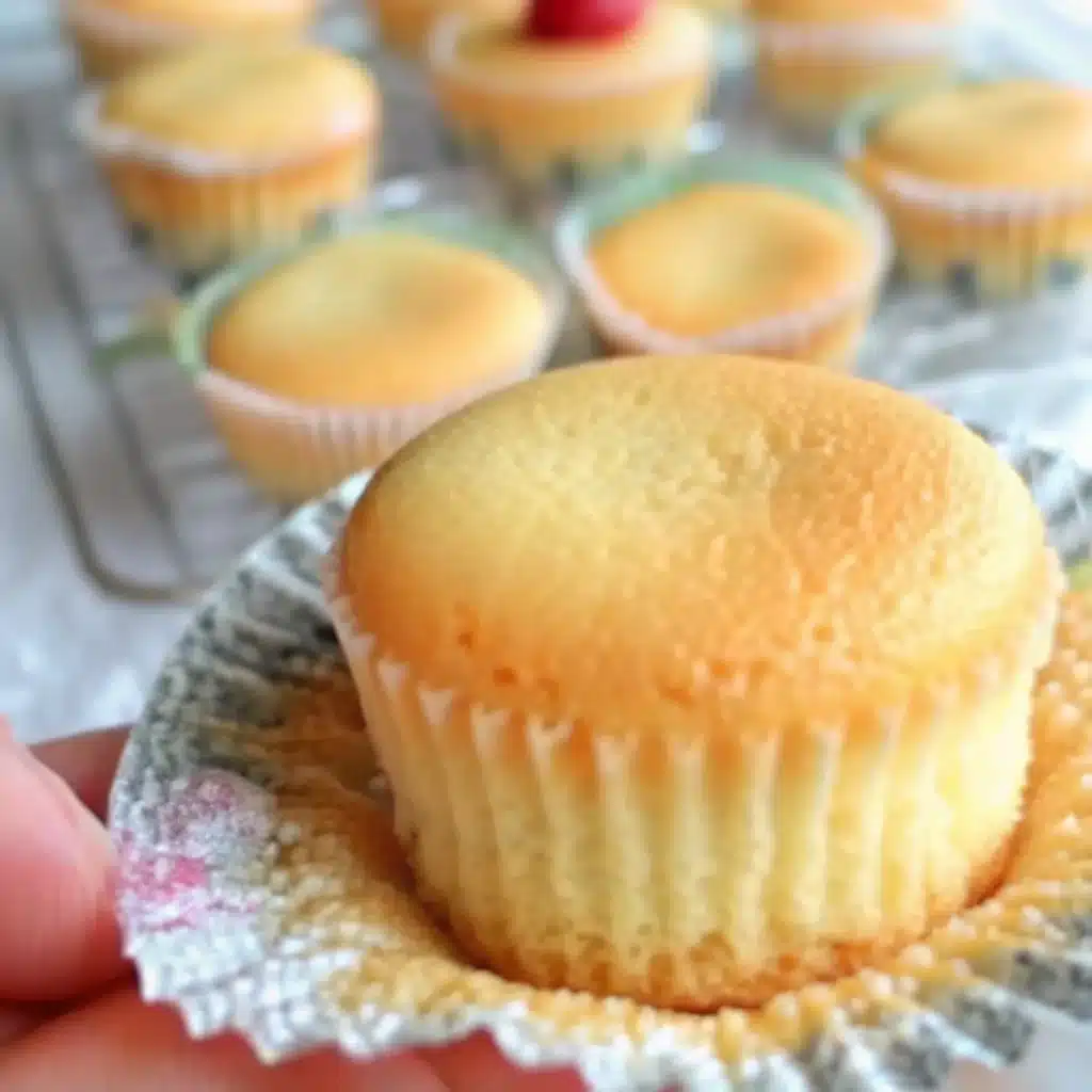 Mini Chiffon Cupcakes