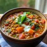 Moroccan Lentil Soup