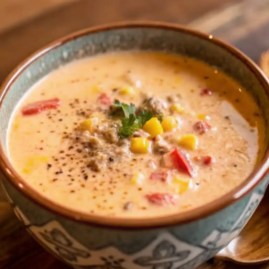 Hearty Creamy Cowboy Soup