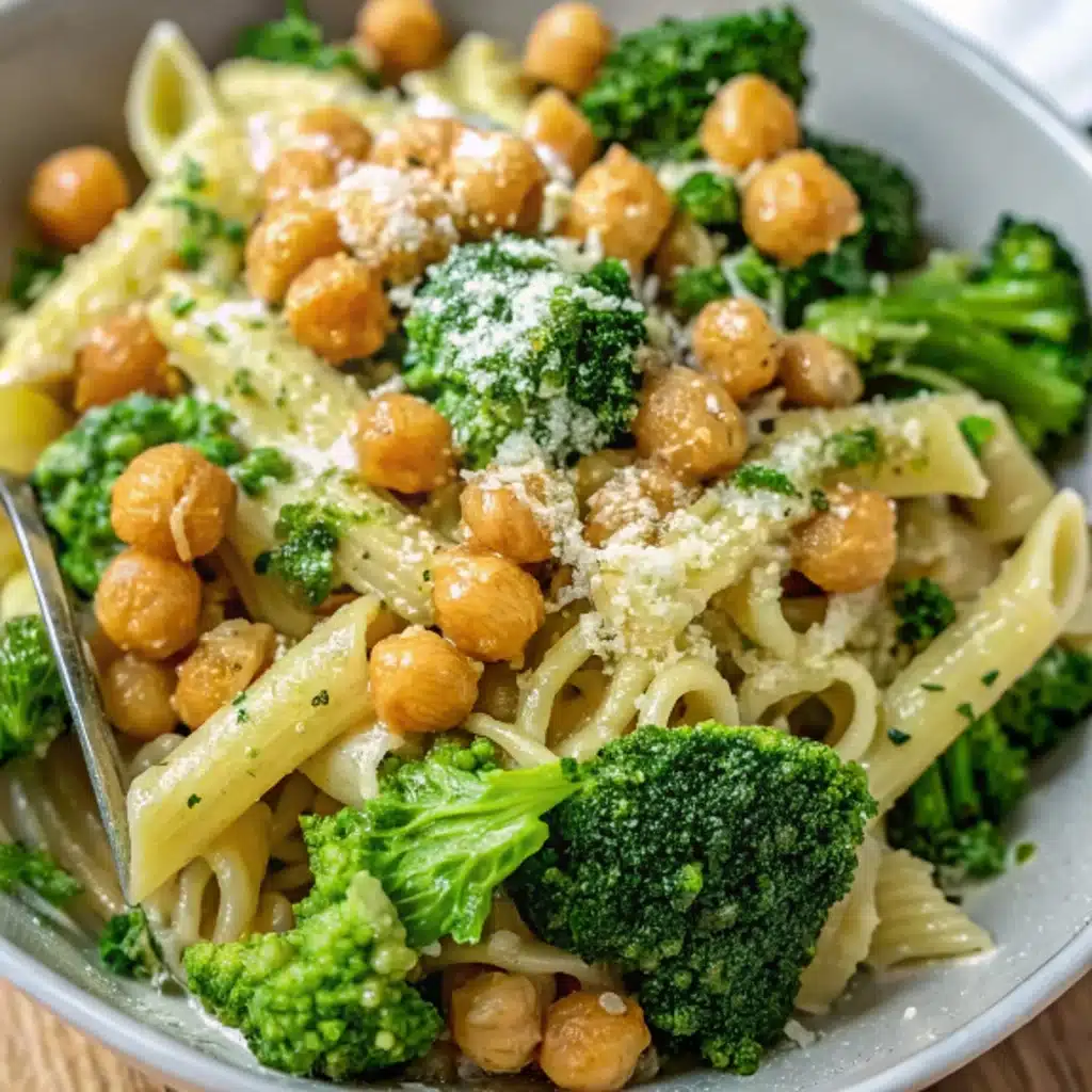 Broccoli Chickpea Pasta