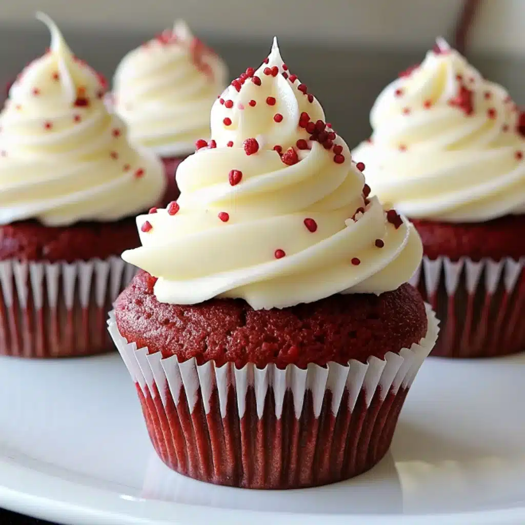 Delicious Red Velvet Cupcake