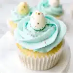 Easy Robin's Egg Easter Cupcakes