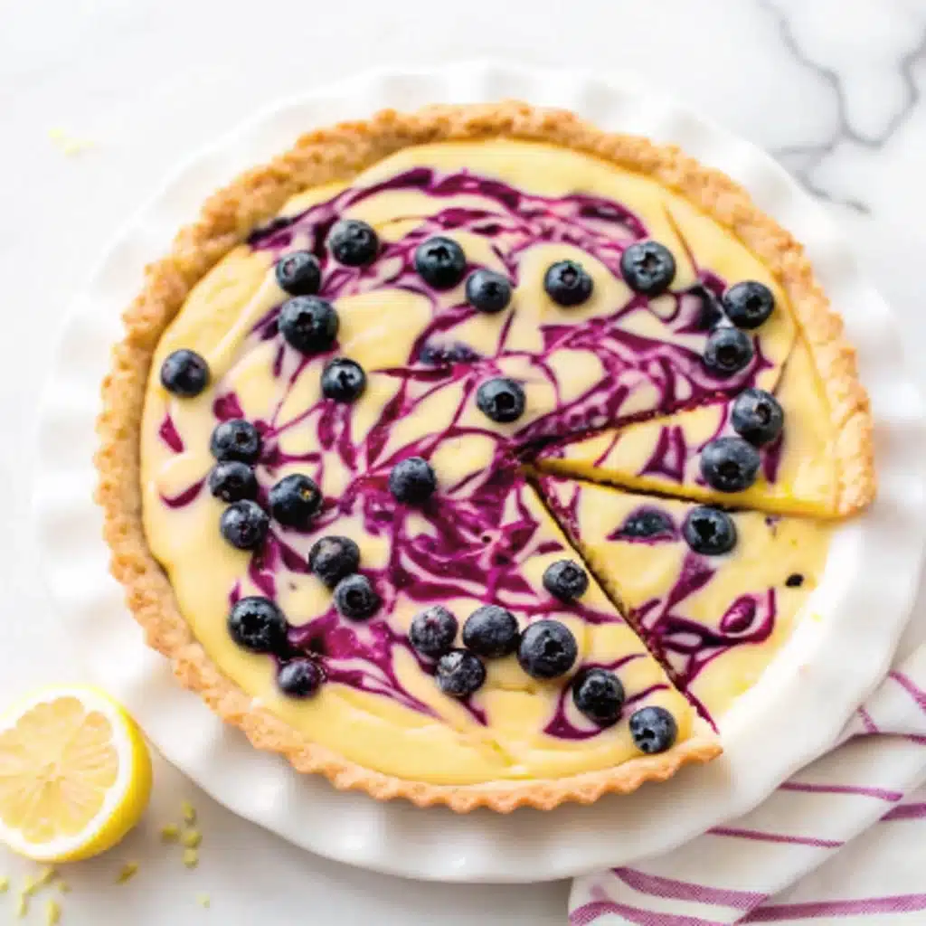 Lemon Blueberry Tart