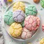 Springtime Crinkle Cookies