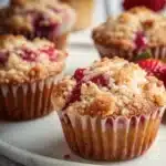 Irresistible Strawberry Shortcake Muffins