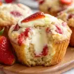 Strawberry Cream Cheese Muffins