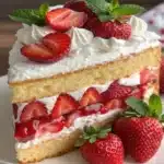 Strawberry Shortcake Layer Cake