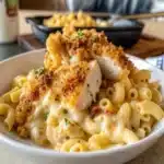 Easy and Delicious Cheesy Chicken Pasta Bake