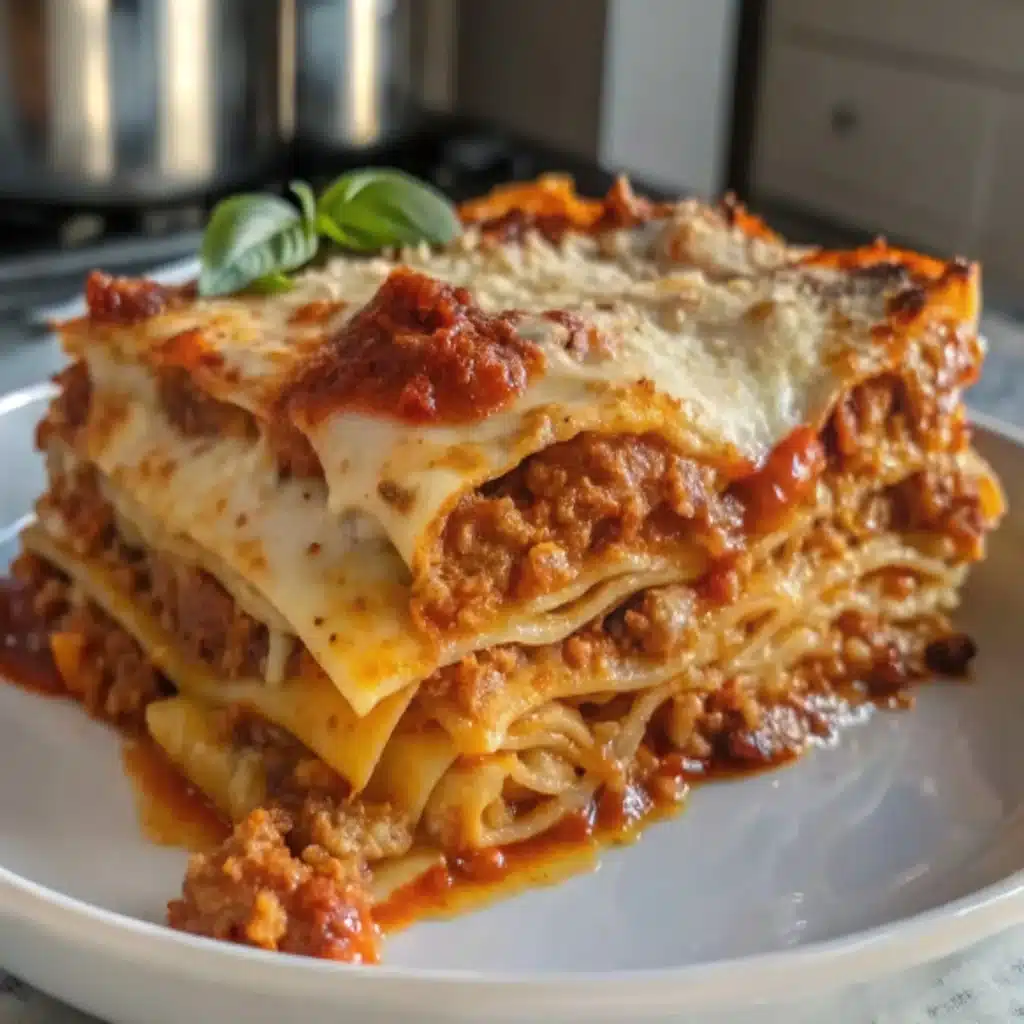 Chicken Sausage Lasagna