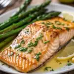 Baked Salmon with Asparagus