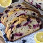 Easy Lemon Blueberry Sourdough Bread