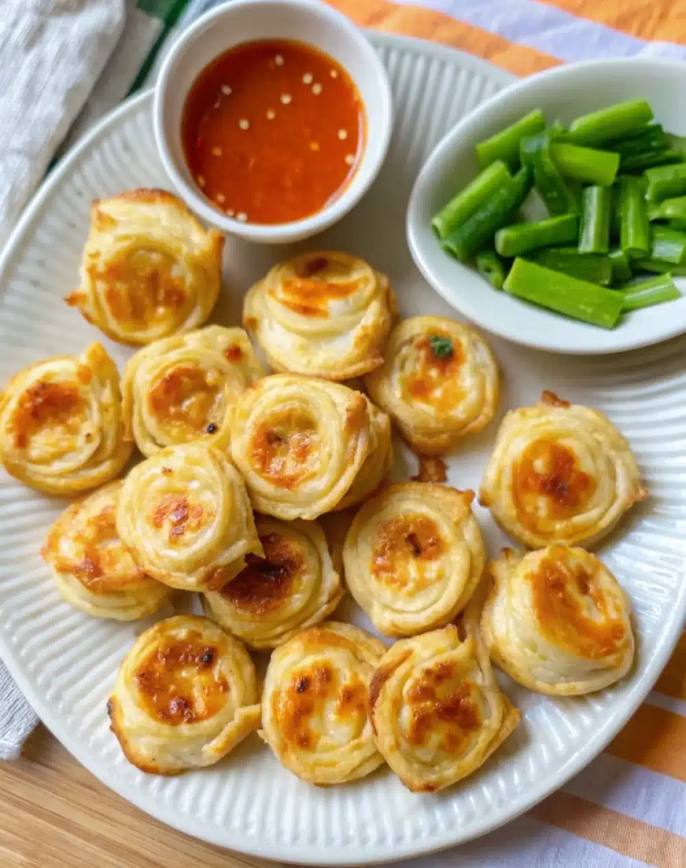 Crab Rangoon Pinwheels
