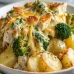 Cheesy Chicken & Broccoli Baked Potato Casserole Cheesy Chicken & Broccoli Baked Potato Casserole Cheesy Chicken & Broccoli Baked Potato Casserole