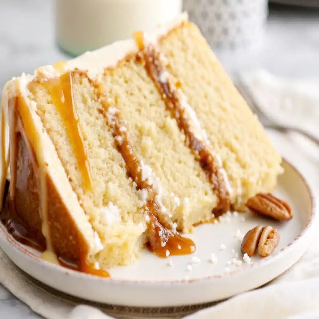 Delicious Salted Caramel Cake