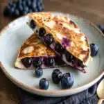 Blueberry Breakfast Quesadilla