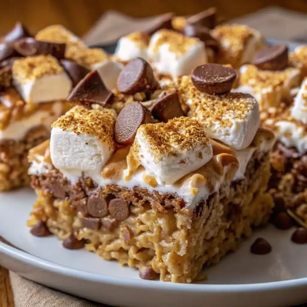 S’mores Rice Krispie Treats