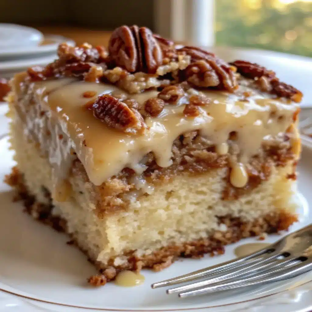 Butter Pecan Praline Poke Cake Butter Pecan Praline Poke Cake Butter Pecan Praline Poke Cake