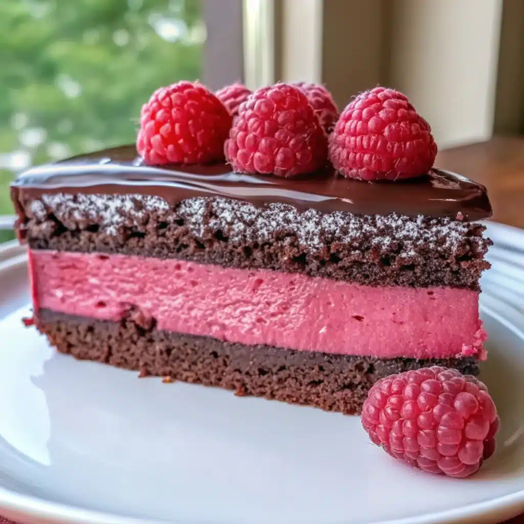 Tasty Chocolate Raspberry Mousse Cake Tasty Chocolate Raspberry Mousse Cake Tasty Chocolate Raspberry Mousse Cake