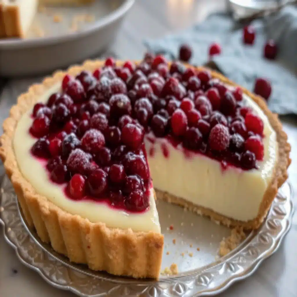 Cranberry Cheesecake Tart Cranberry Cheesecake Tart Cranberry Cheesecake Tart
