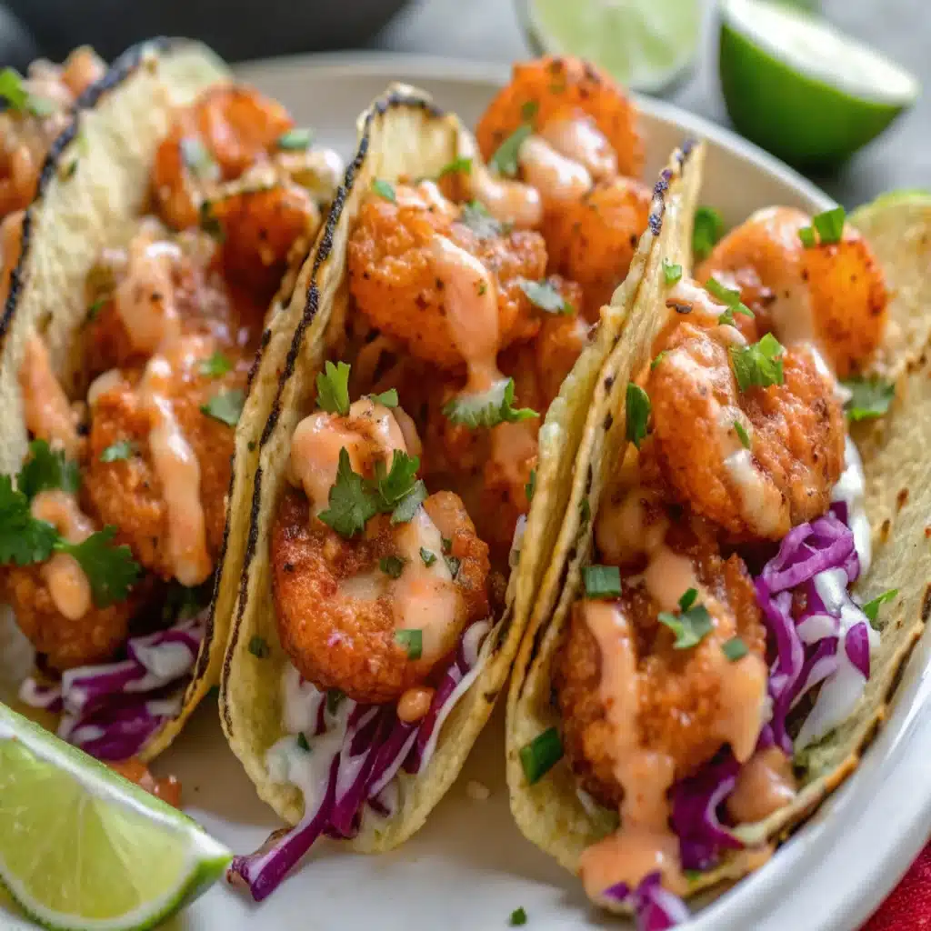 bang bang shrimp tacos