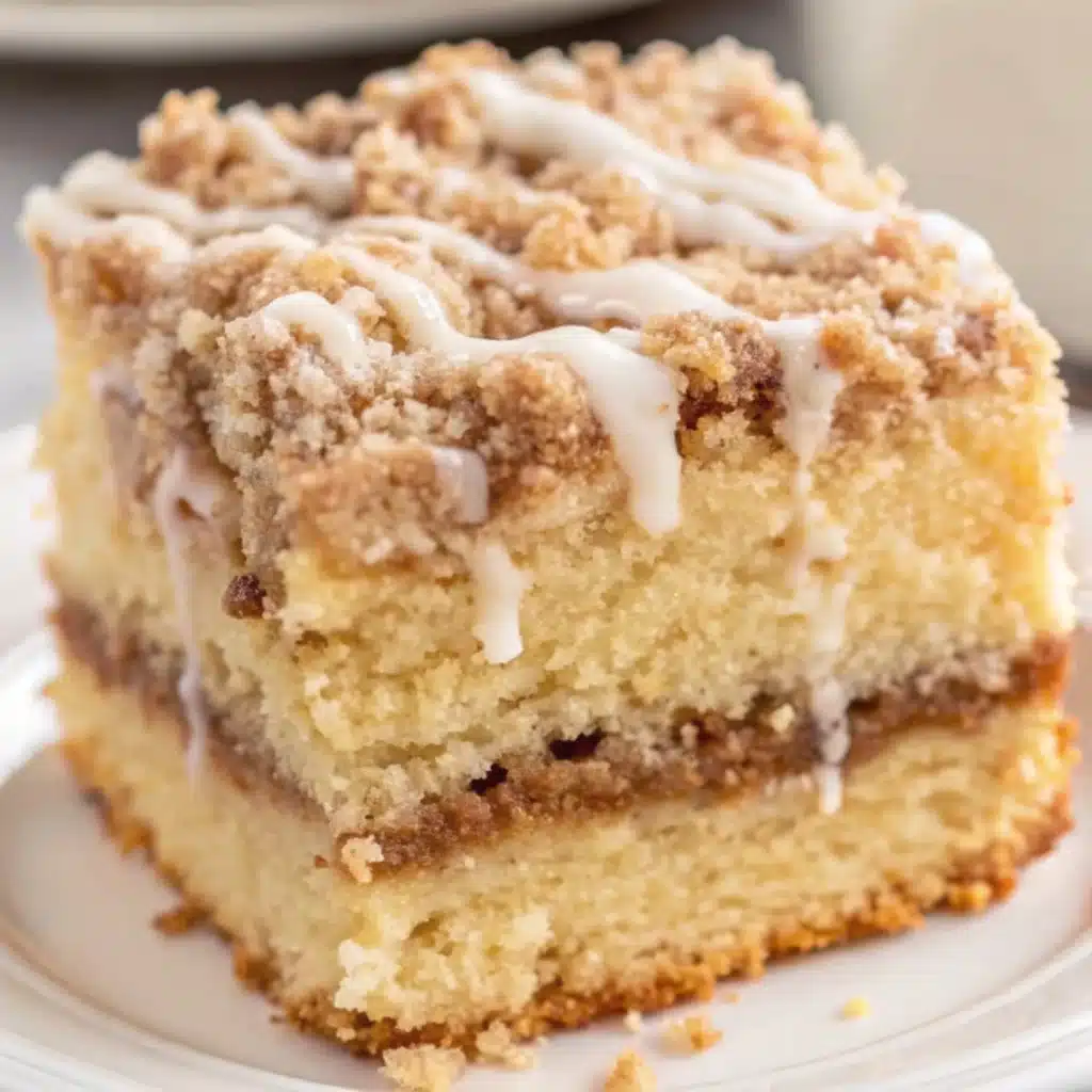 Moist Sour Cream Coffee Cake