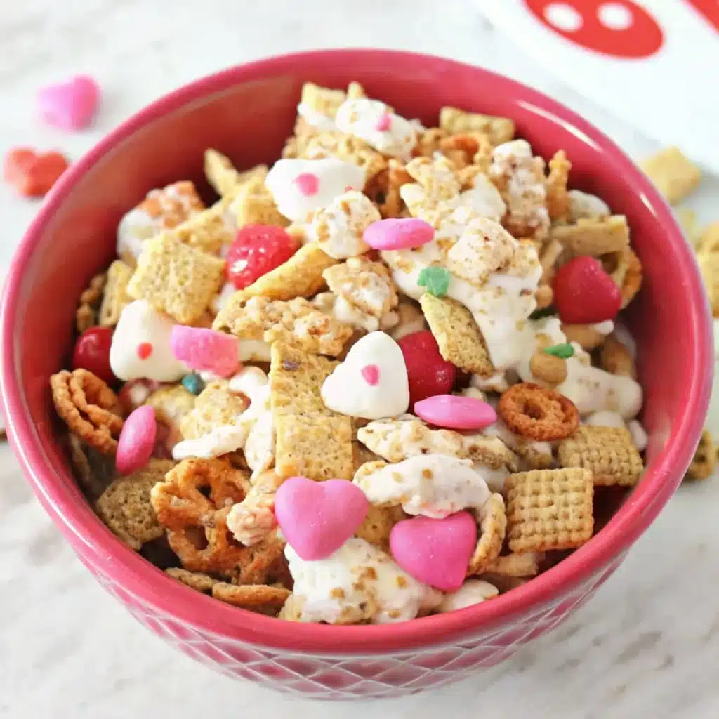 Valentine’s Chex Mix