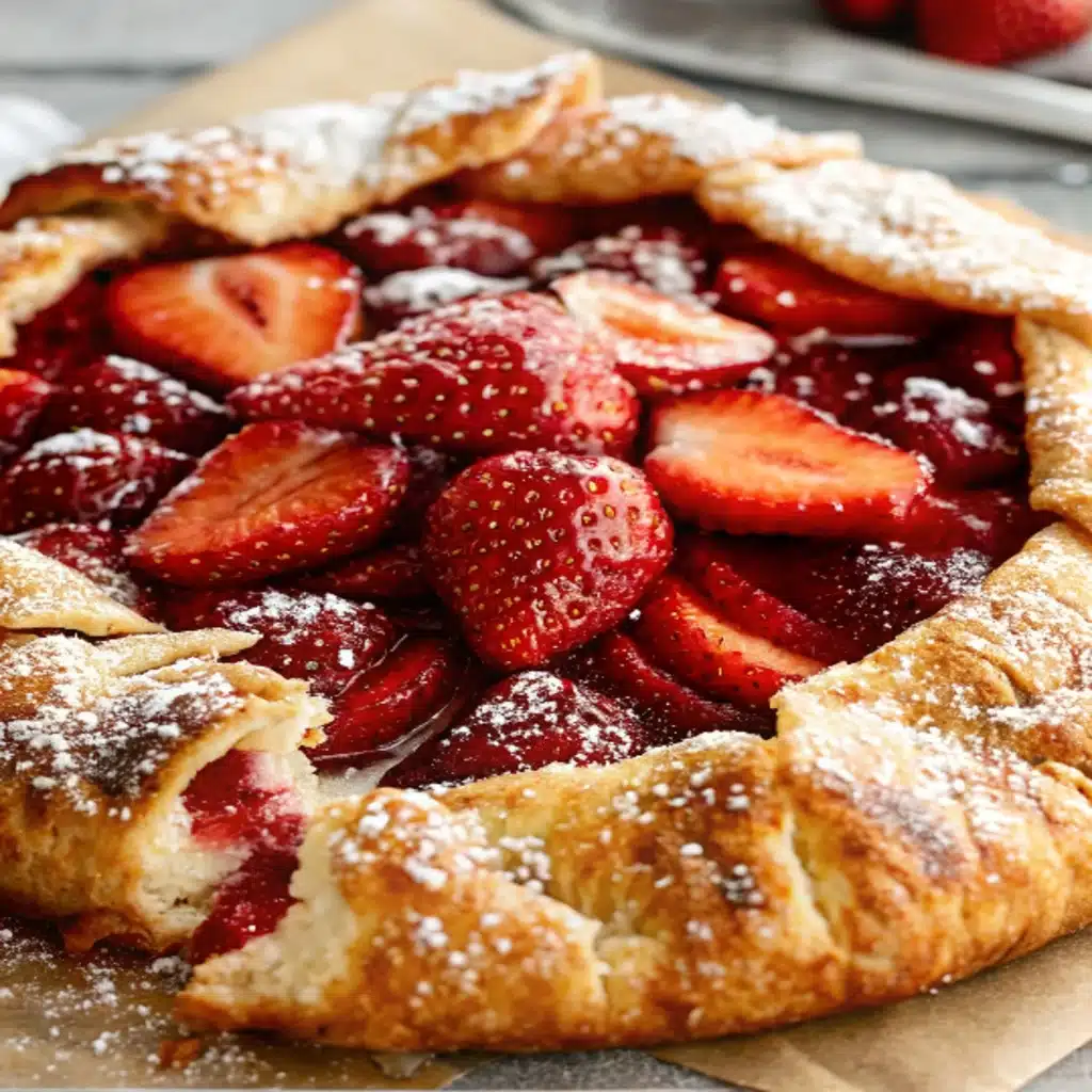 Strawberry Galette