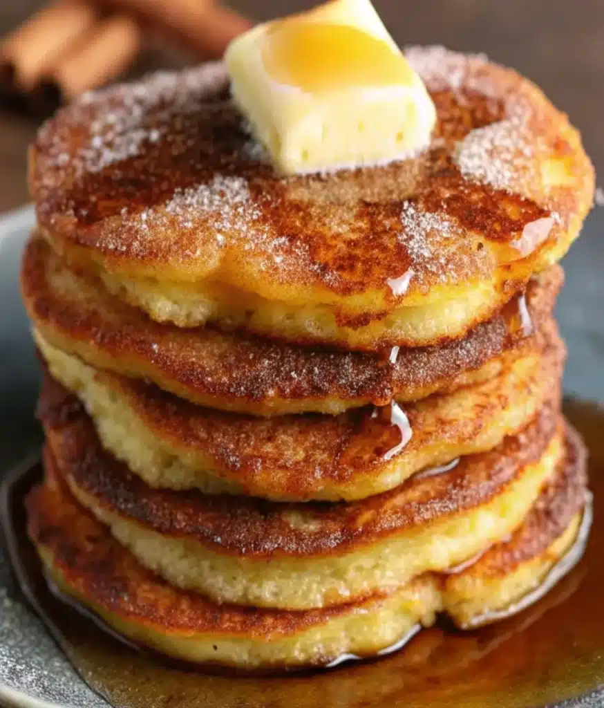 Irresistible Spanish Churro Pancakes
