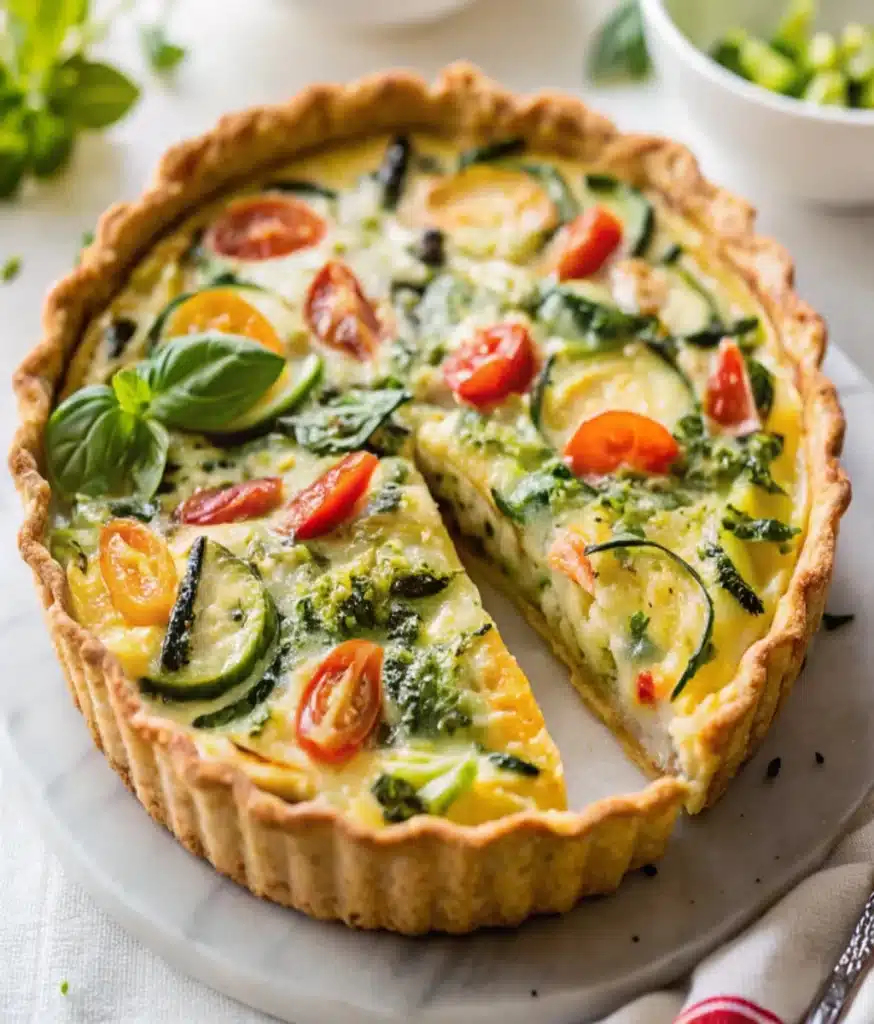 Delicious Springtime Vegetable Quiche Delicious Springtime Vegetable Quiche Delicious Springtime Vegetable Quiche