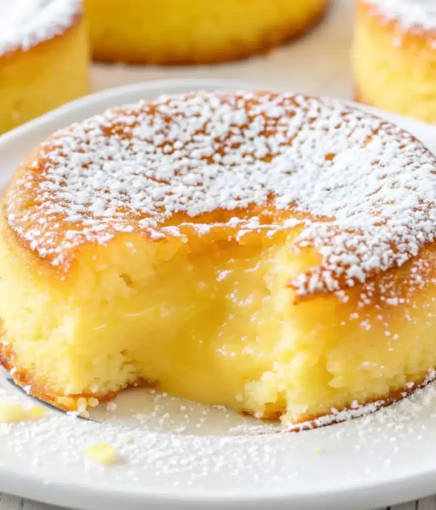 Lemon Lava Cake Dessert