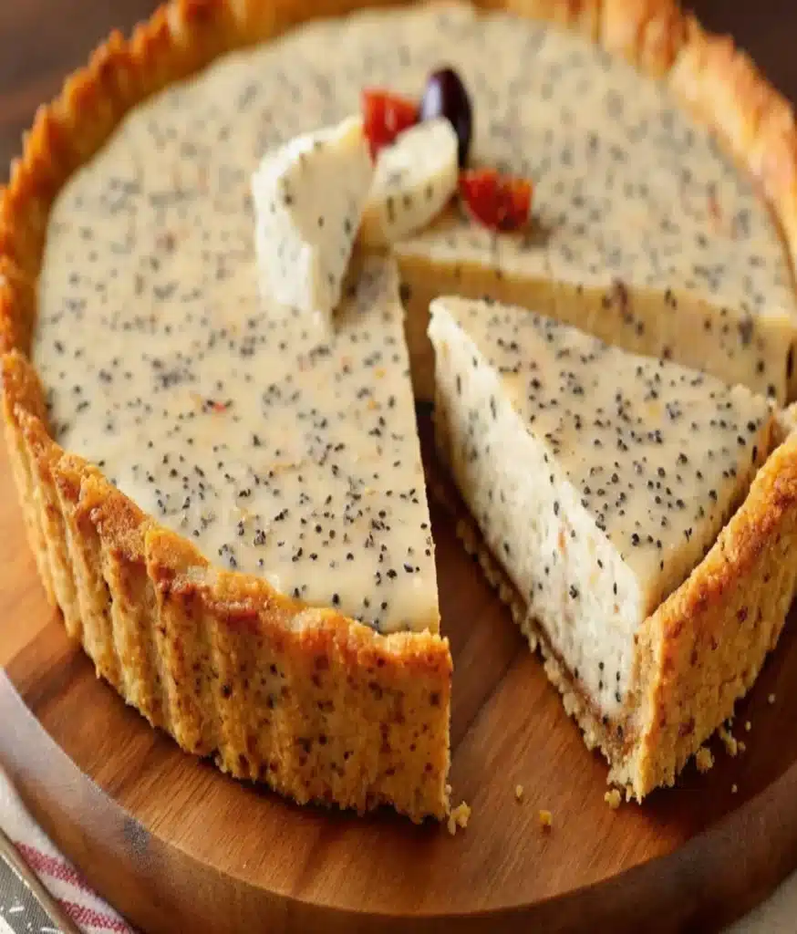 Lemon Poppyseed Cheesecake