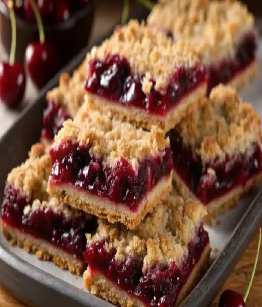 Cherry Crumble Bars Cherry Crumble Bars Cherry Crumble Bars