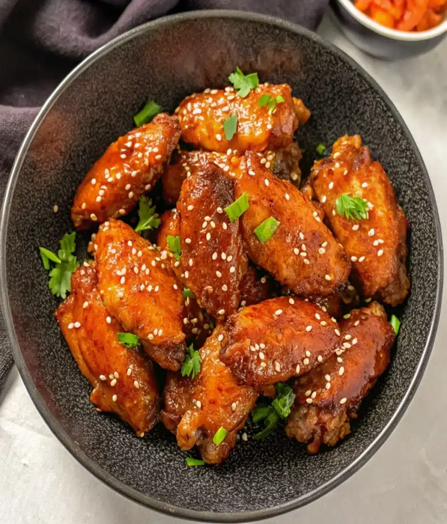 Sweet Spicy Chicken Wings Recipe