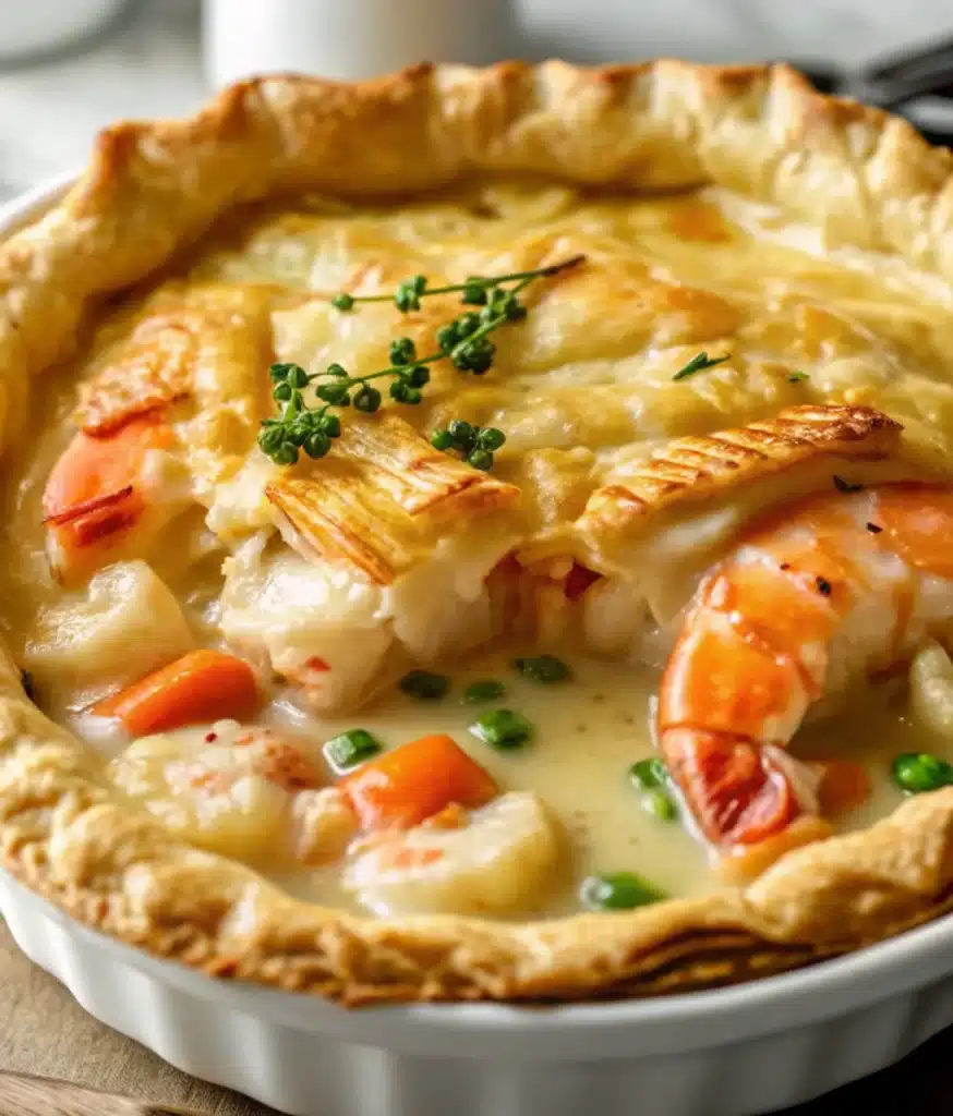 Cozy Lobster Pot Pie