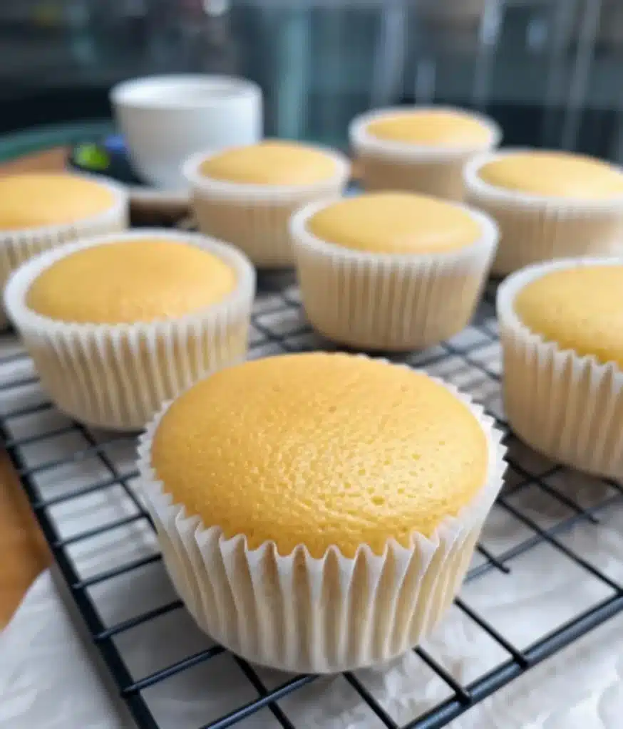 Mini Chiffon Cupcakes