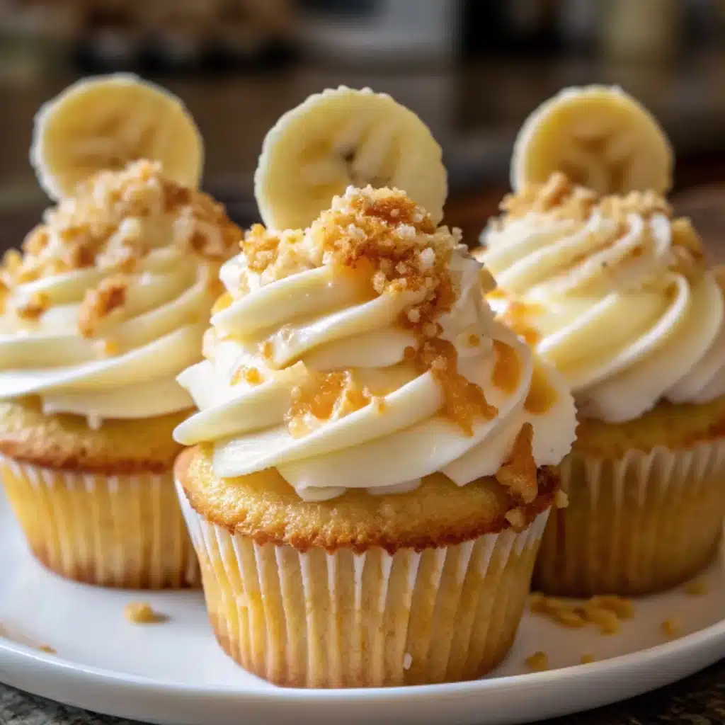 Banana pudding cupcakes