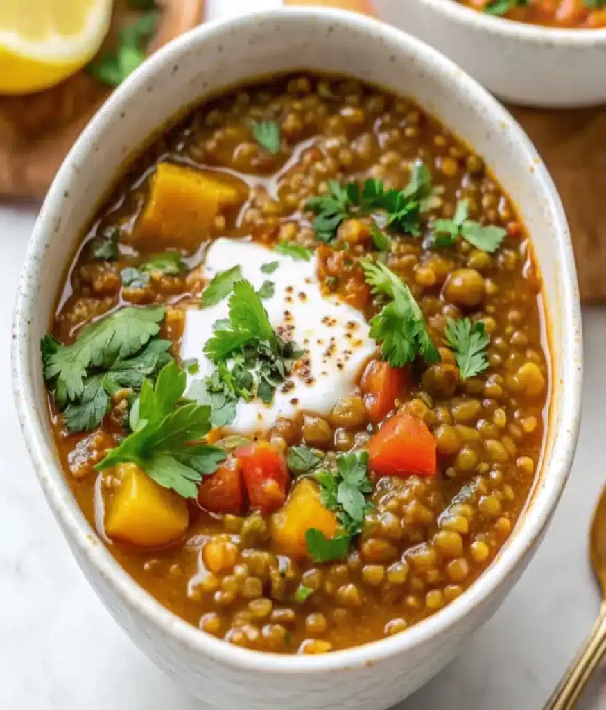 Moroccan Lentil Soup