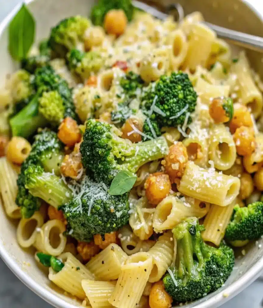 Broccoli Chickpea Pasta