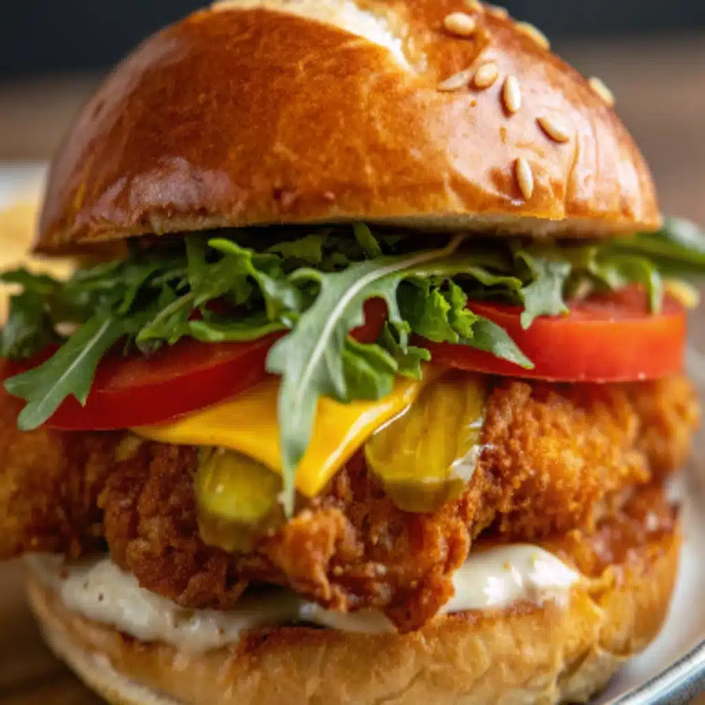 Crispy Chicken Sandwich Crispy Chicken Sandwich Crispy Chicken Sandwich