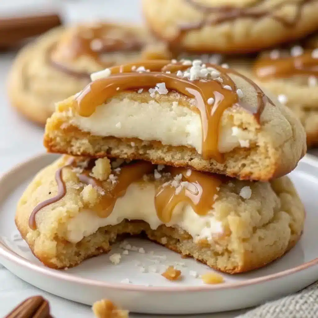 Salted Caramel Cheescake Cookies salted caramel cheescake cookies salted caramel cheescake cookies