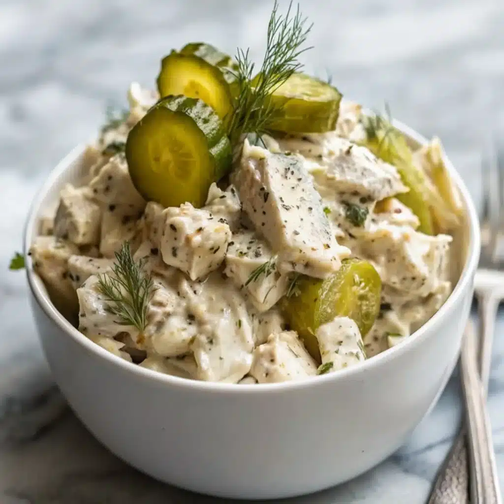 Savory Dill Pickle Chicken Salad Savory Dill Pickle Chicken Salad Savory Dill Pickle Chicken Salad