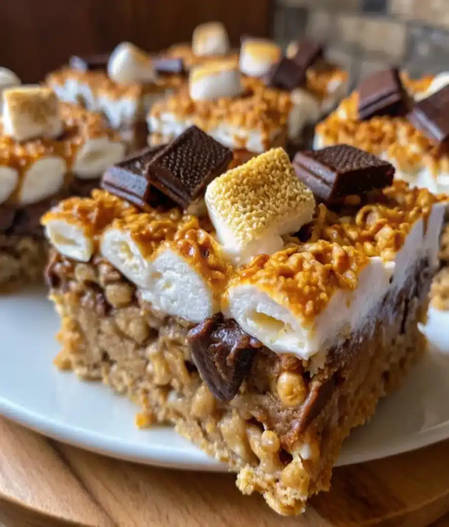 S’mores Rice Krispie Treats