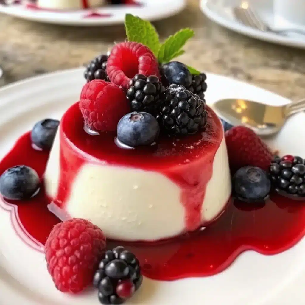 Classic Vanilla Panna Cotta