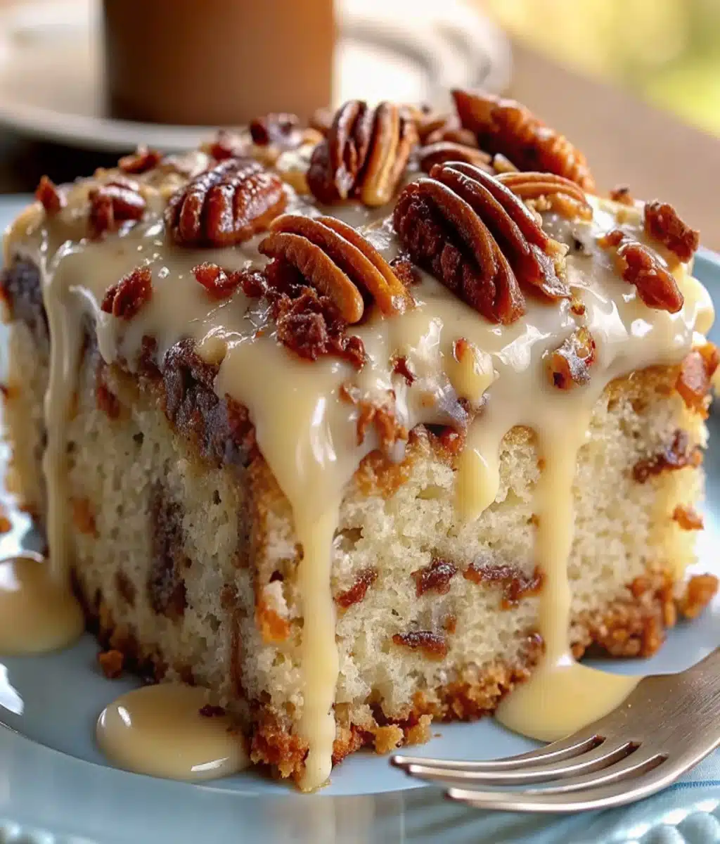 Butter Pecan Praline Poke Cake Butter Pecan Praline Poke Cake Butter Pecan Praline Poke Cake