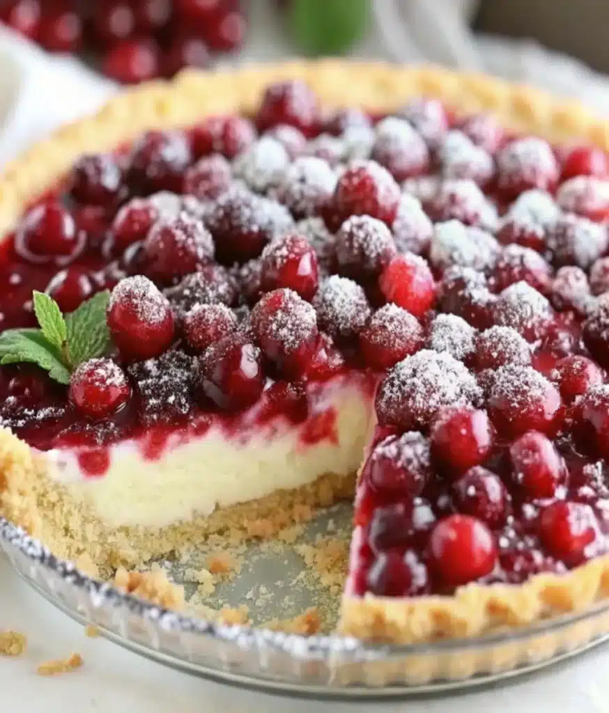 Cranberry Cheesecake Tart Cranberry Cheesecake Tart Cranberry Cheesecake Tart