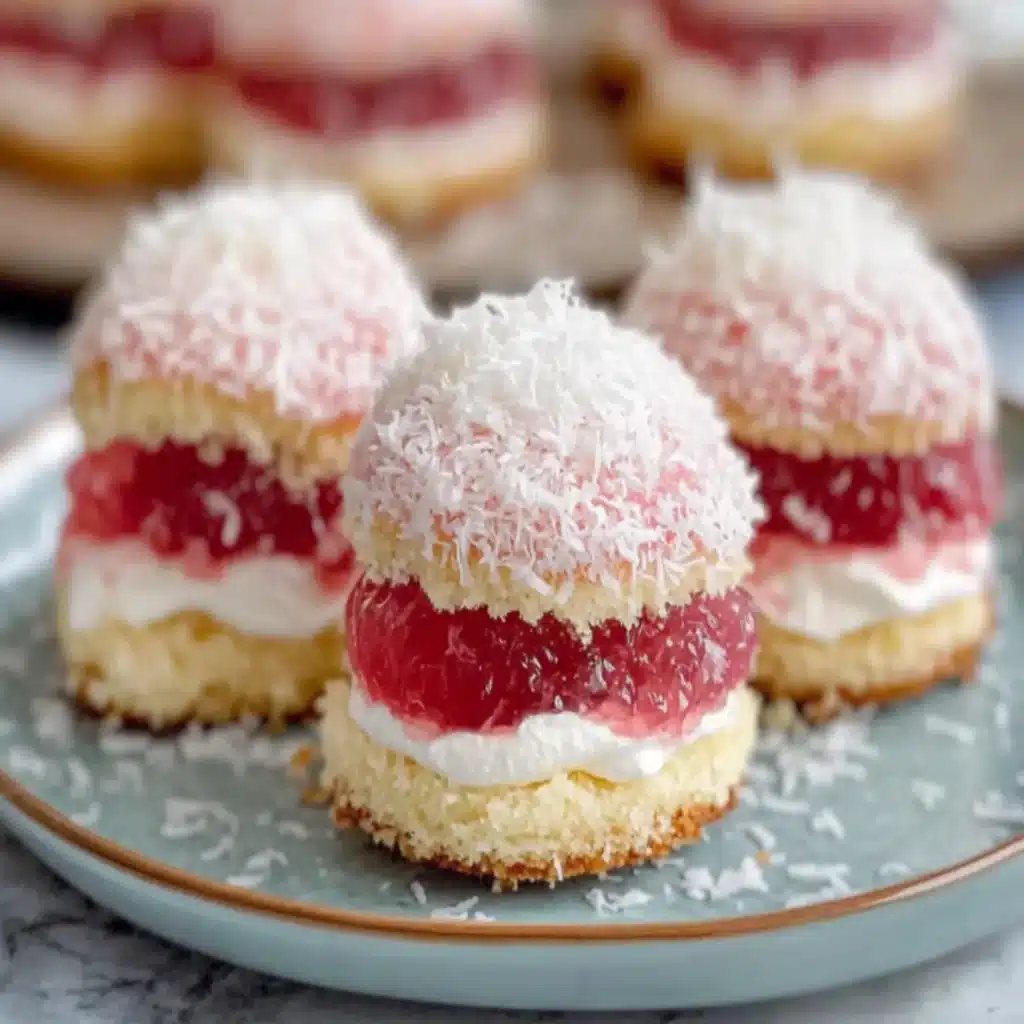 Old-Fashioned Pink Jelly Cakes