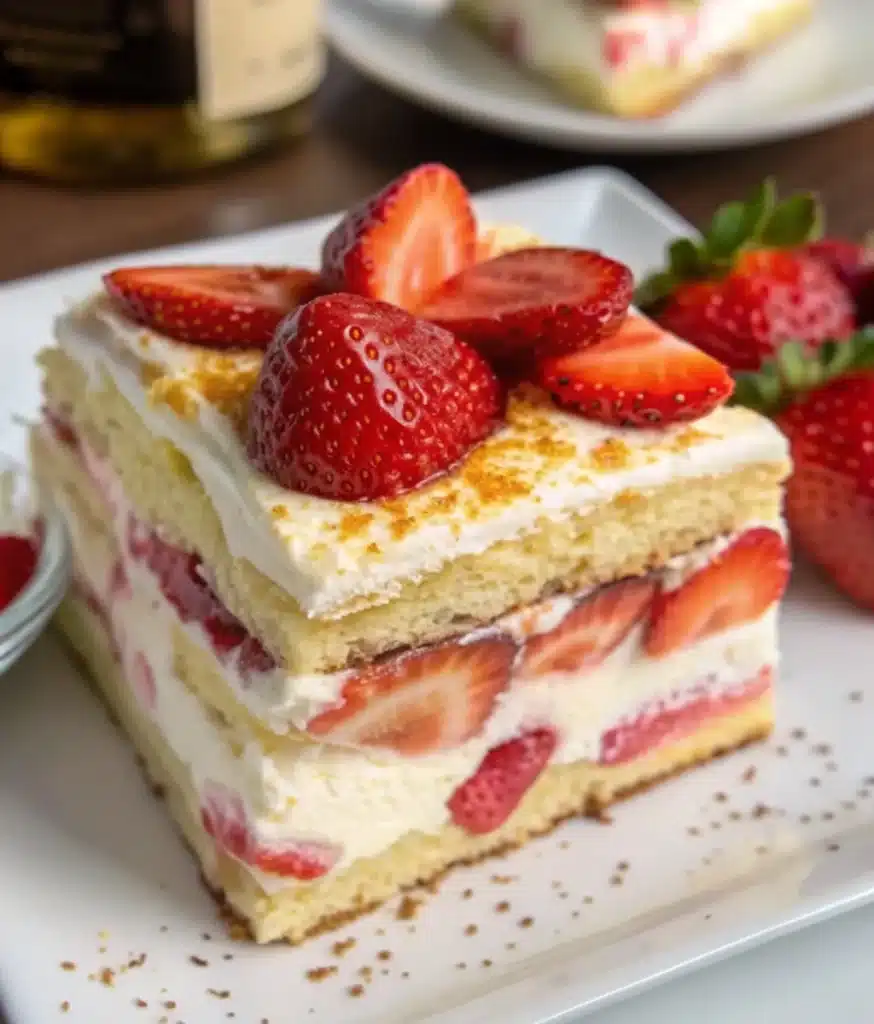 Strawberry Tiramisu