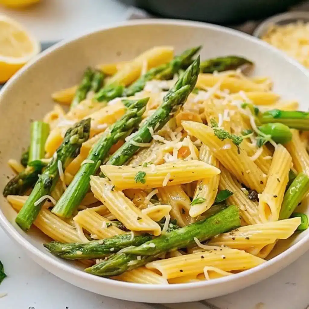 30-Minute Asparagus Lemon Pasta Recipe